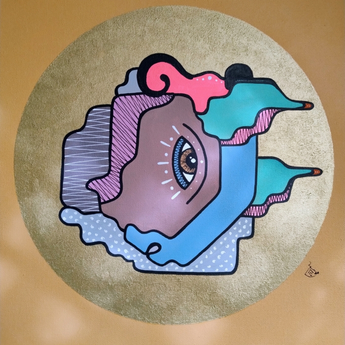 Máscara danzante torito