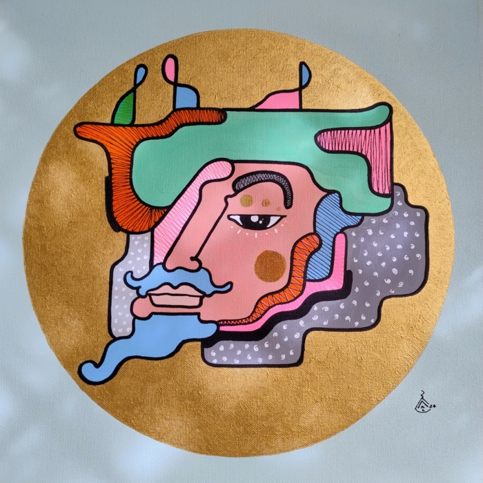 Máscara de danzante Moro