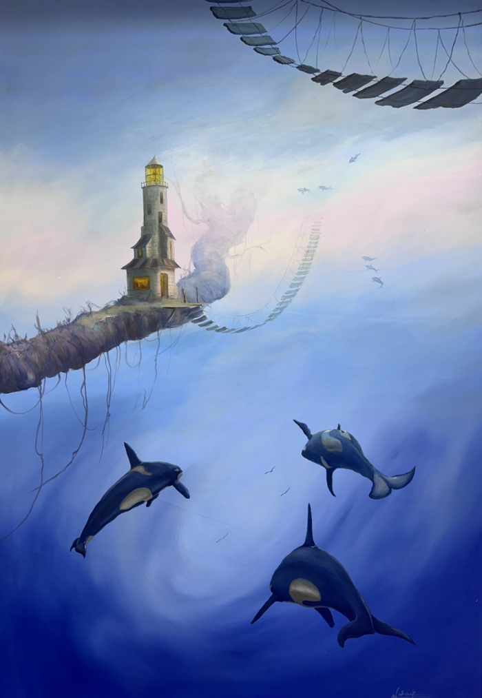 De la serie: “entre el cielo y el mar”